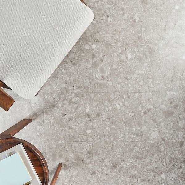 Ivy Hill Tile Rizzo 20 MIL x 12 in. x 24 in. Click Lock Terrazzo Look Waterproof Luxury Vinyl - Cheap Fitting
