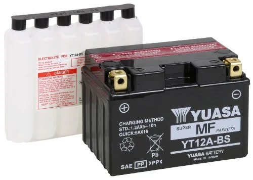 Yuasa Yt12a Bs Maintenance Free 12 Volt Battery - Cheap Fitting