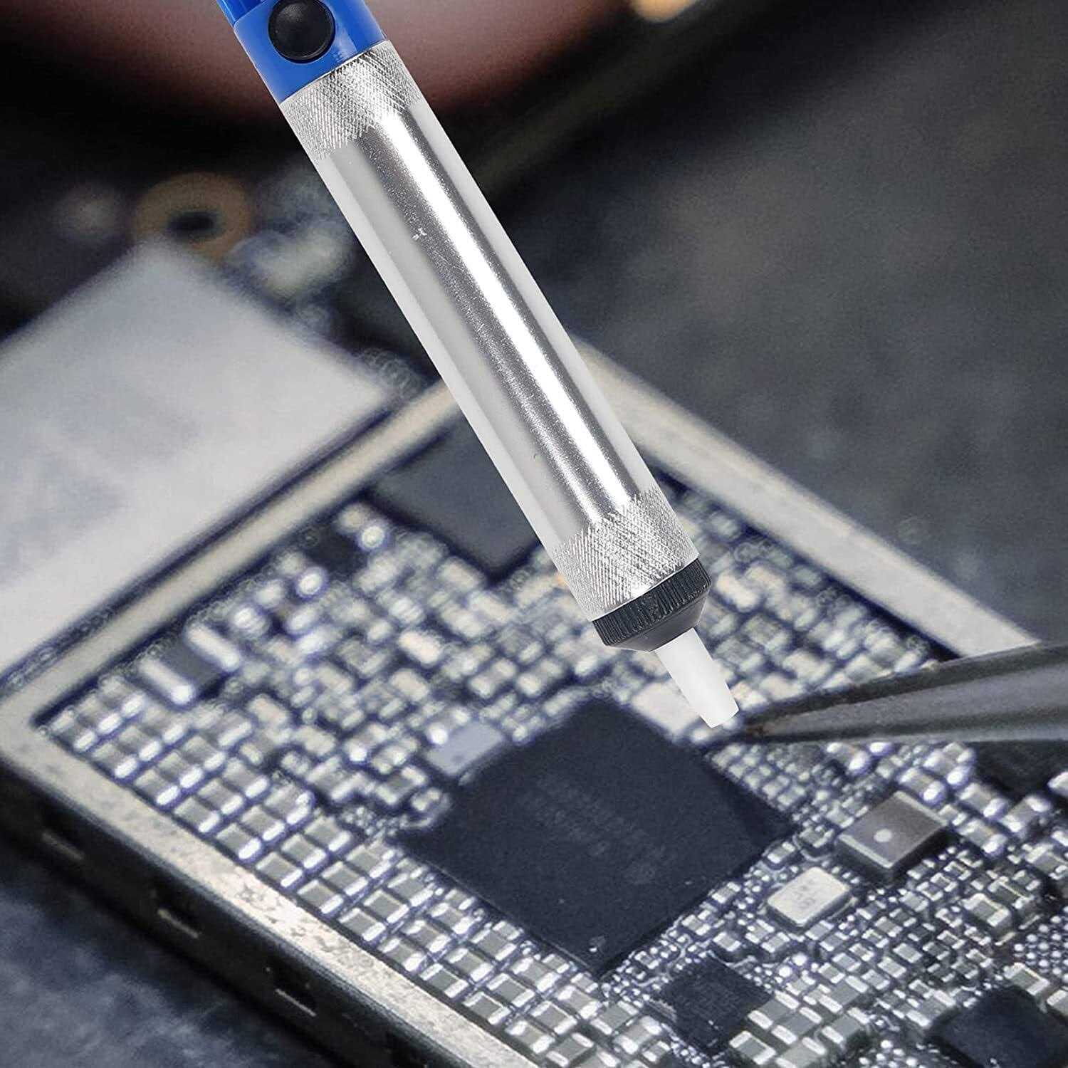 Desoldering Solder Sucker Aluminum Soldering Iron Suction Removal Tool - Cheap Fitting