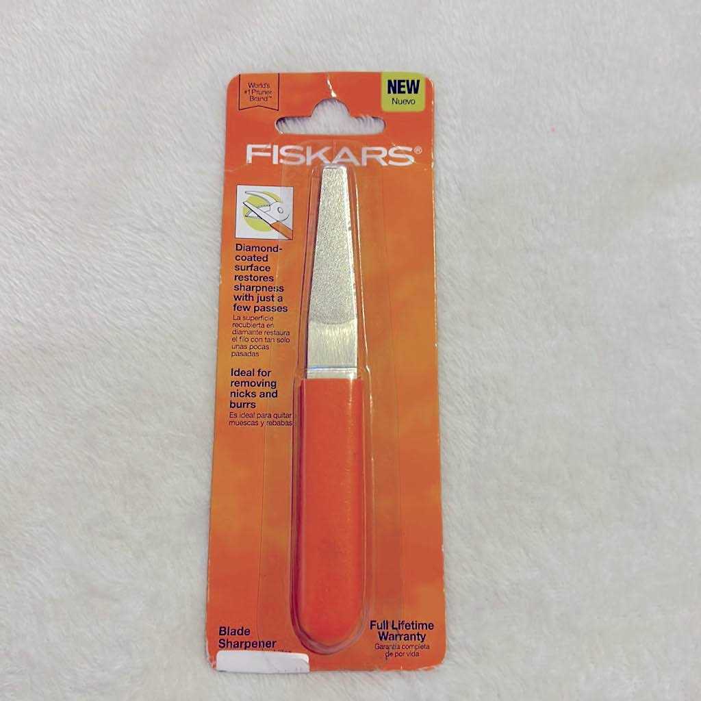 Fiskars 6 in Diamond Coated Blade Sharpener - Cheap Fitting