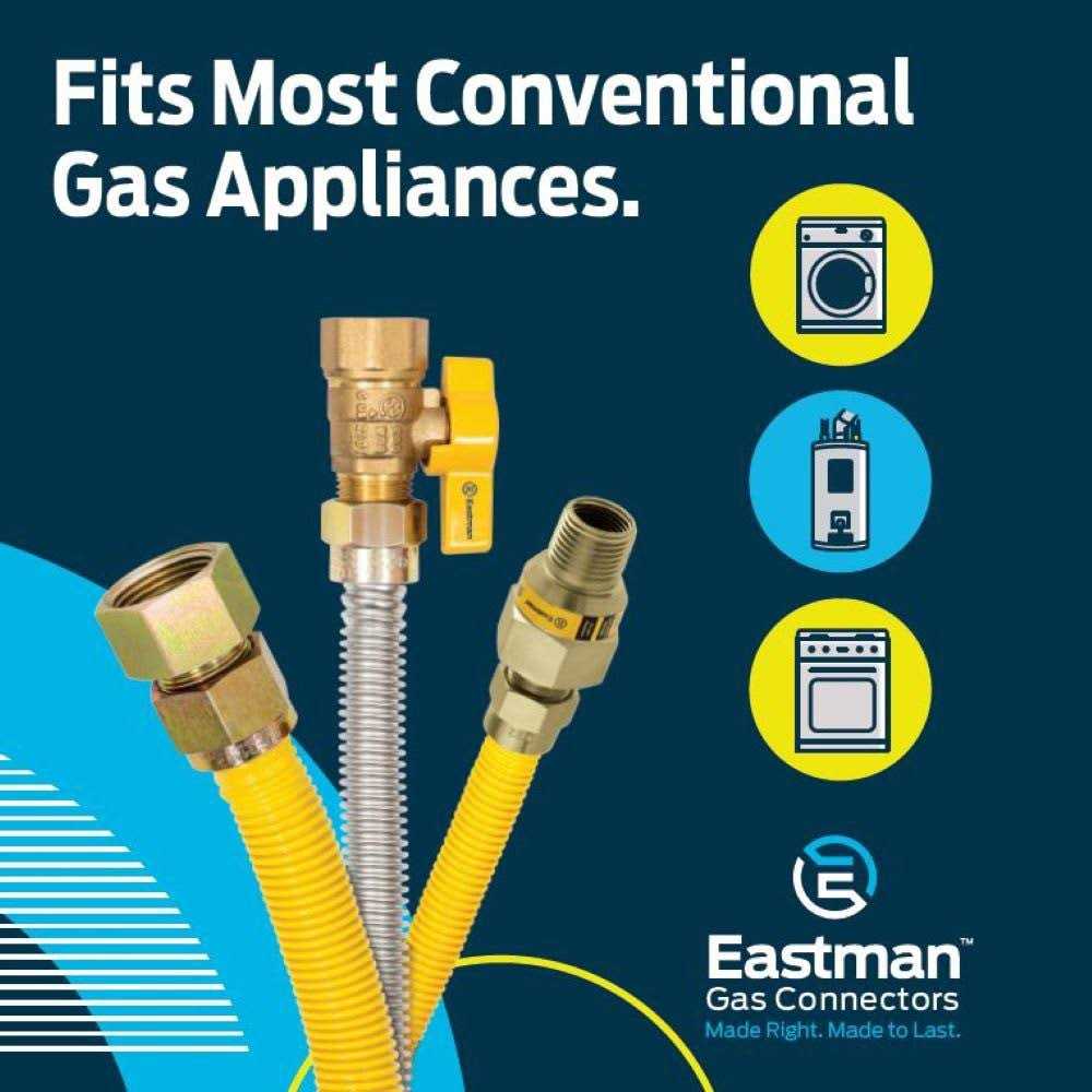Eastman Gas Range Connector & Installation Kit - Cheap Fitting