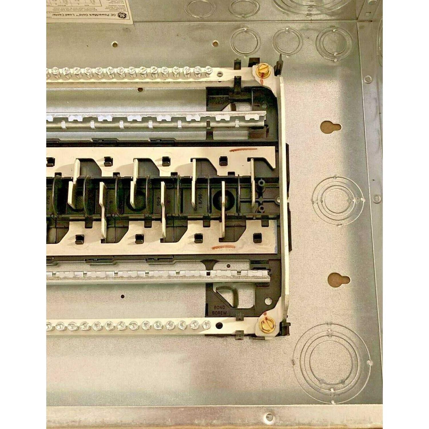 GE Indoor Load Center 20-Space 20 Circuit TM2010CCUBK1 - Cheap Fitting