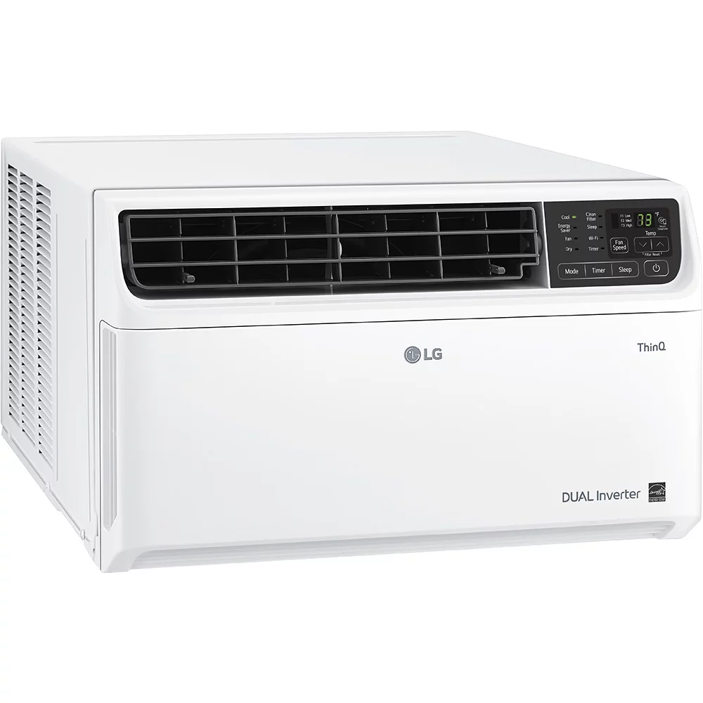 LG 8,000 BTU DUAL Inverter Smart Wi-Fi Enabled Window Air Conditioner - Cheap Fitting