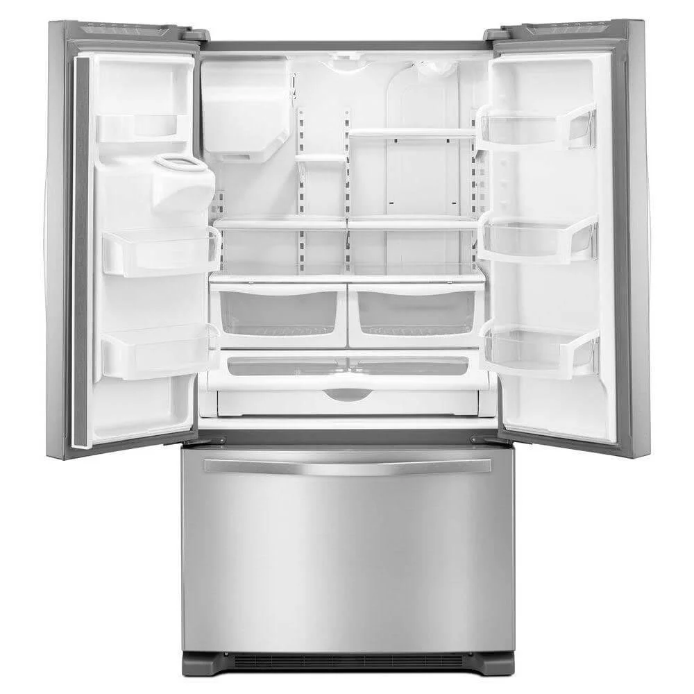 Whirlpool WRF555SDFZ 25 Cu. Ft. Stainless Steel French Door Refrigerator - Cheap Fitting