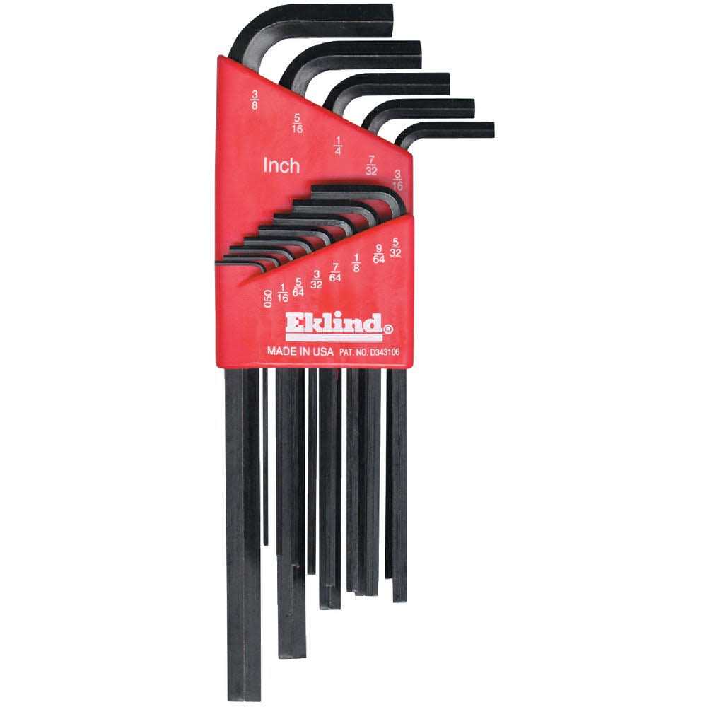 Eklind 18-Piece Combination Hex Key Set - Cheap Fitting