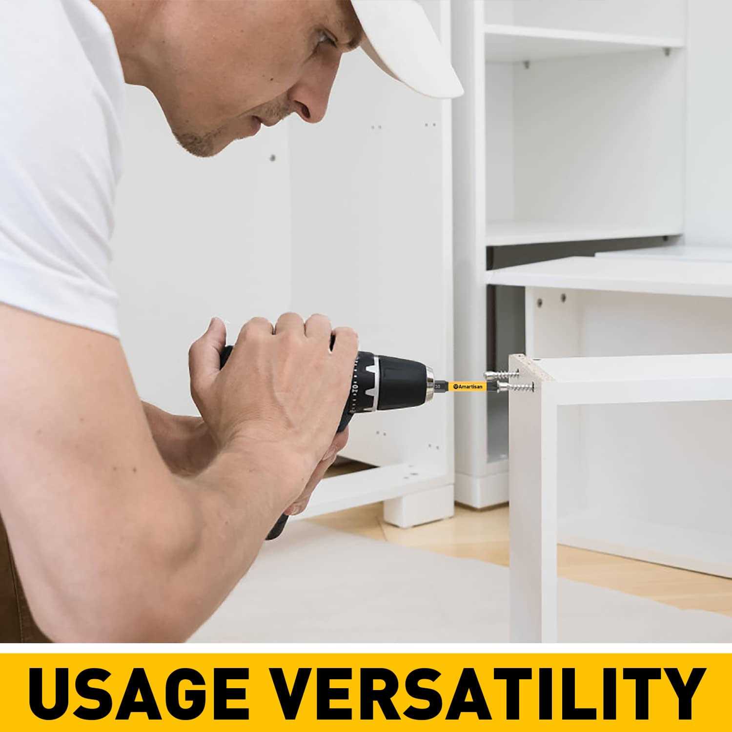 Amartisan Torx Bit Set, Amartisan 24-Piece Security Torx Bit Set, Tamper Resistant Star Bits Set S2 Steel, 1 and 2.3 Long T5 - Cheap Fitting