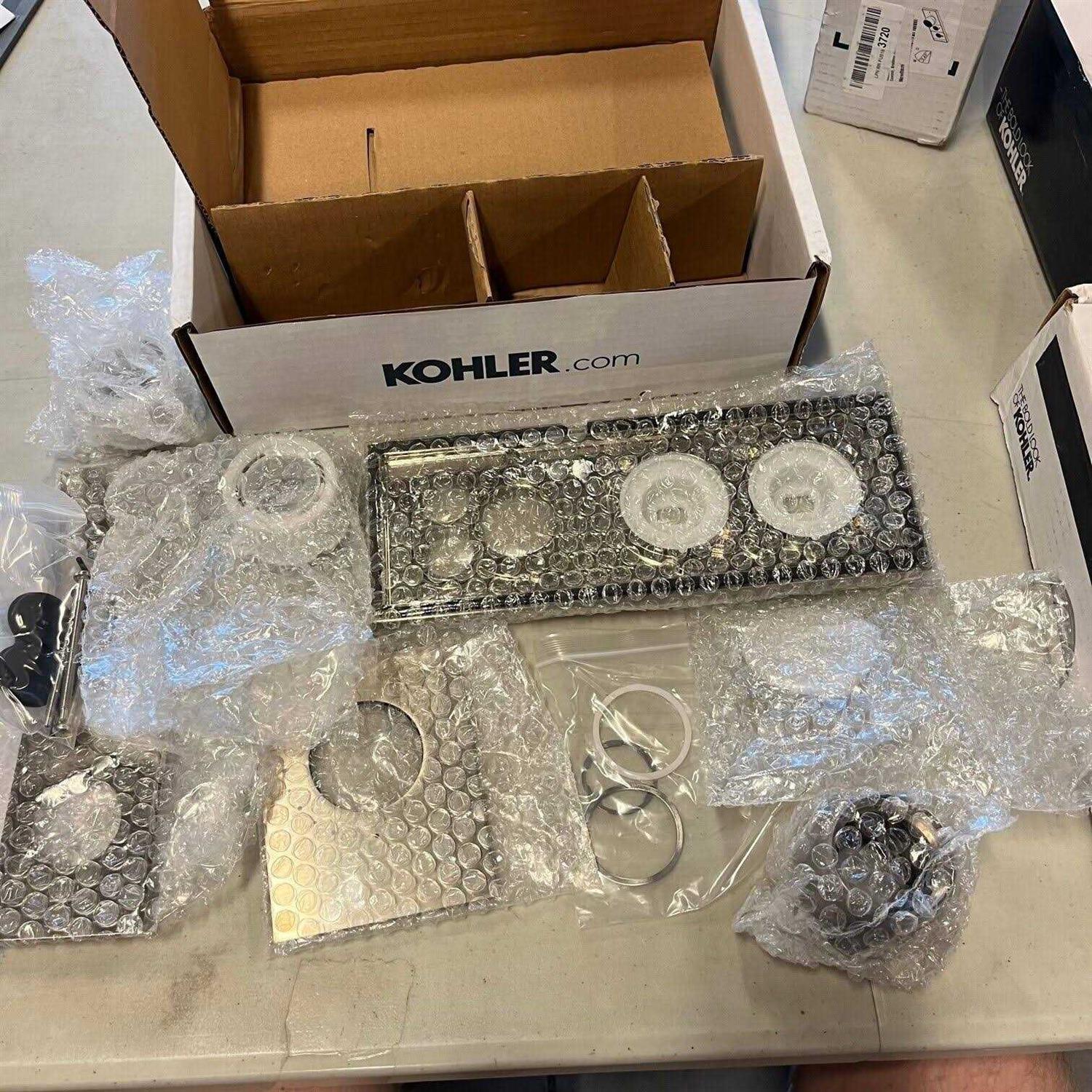 KOHLER Anthem Two-Outlet Recessed mechanical Thermostatic Valve Control - Cheap Fitting