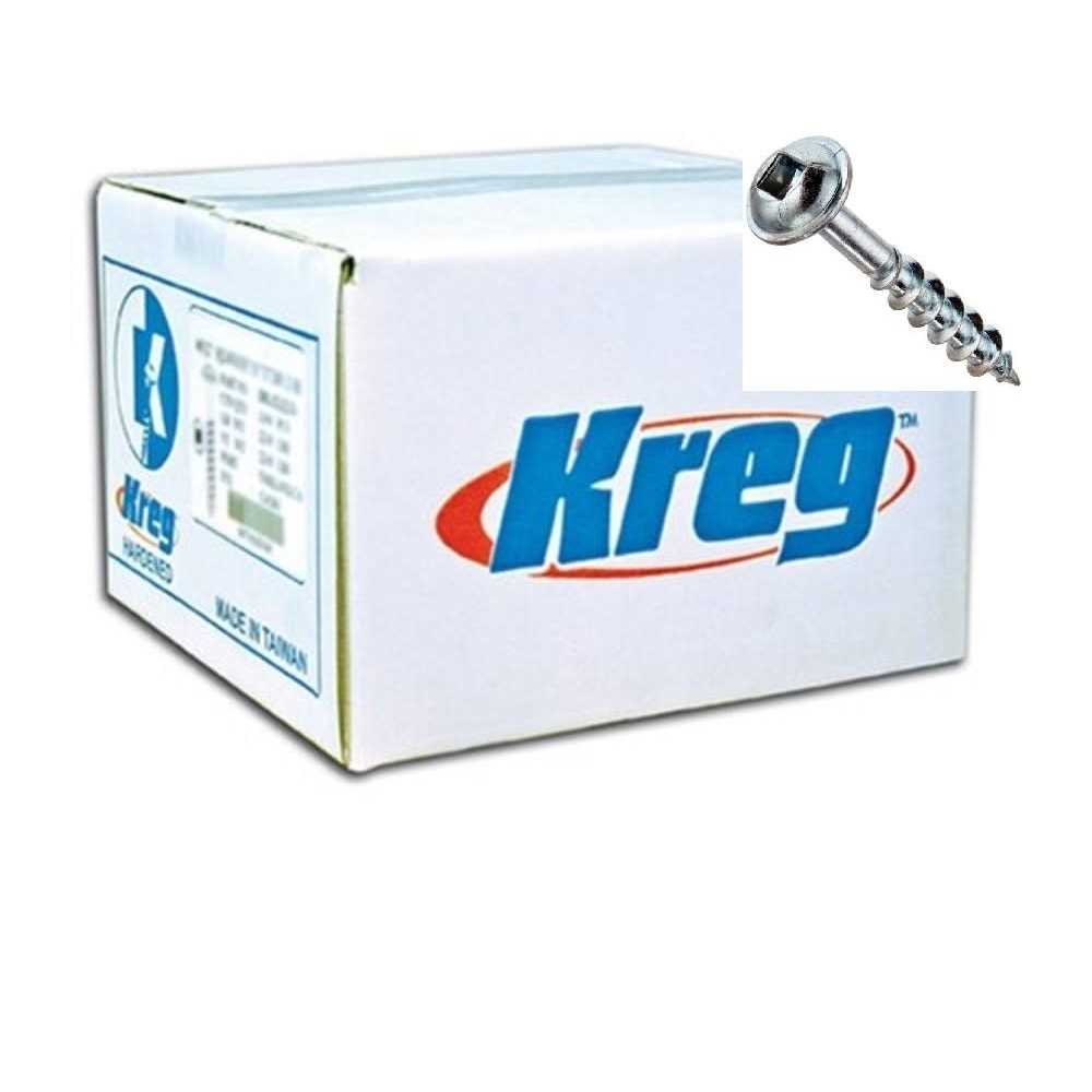 Kreg SML-C125-5000 Pocket Screws 1-1/4 Inch - Cheap Fitting