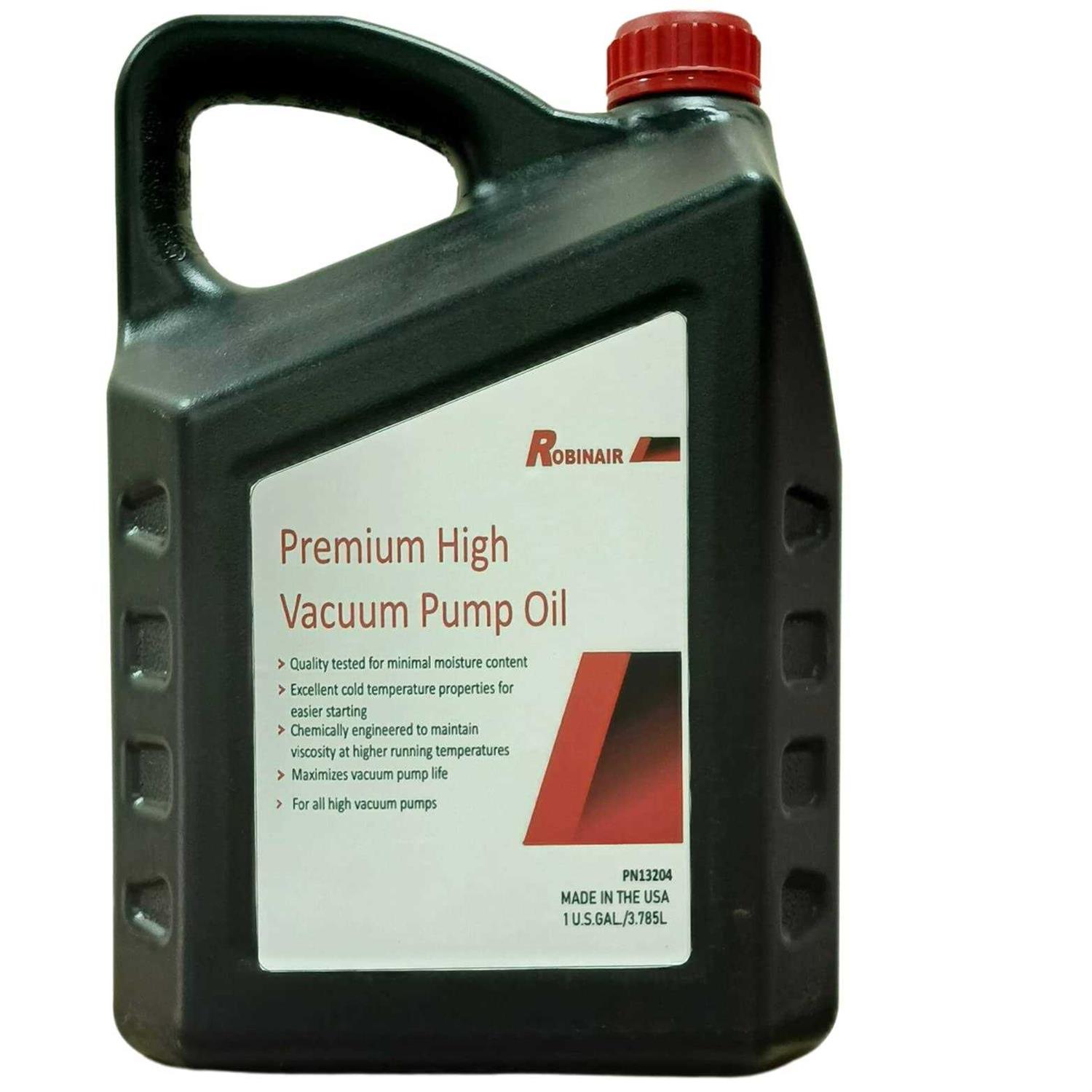 Robinair 13204 Premium High Vacuum Pump Oil - Cheap Fitting