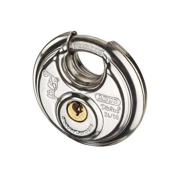 Abus 24IB Diskus Padlock - Cheap Fitting