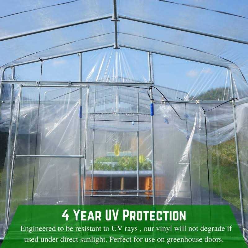 Farm Plastic Supply Clear Vinyl Sheeting 15 Mil – Vinyl Plastic Sheeting - Cheap Fitting