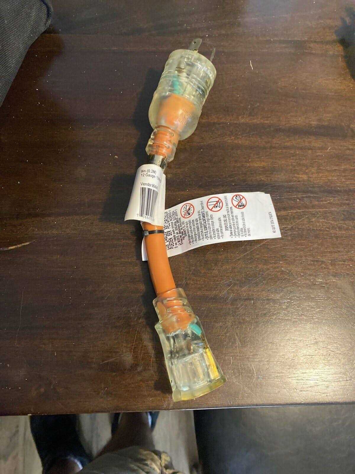 RIDGID 9 in. 12/3 Heavy Duty Indoor/Outdoor Industrial Job Site Adapter - Cheap Fitting