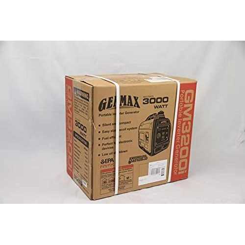 GENMAX Portable Inverter Generator,3200W Ultra-quiet Gas Engine RV Ready - Cheap Fitting