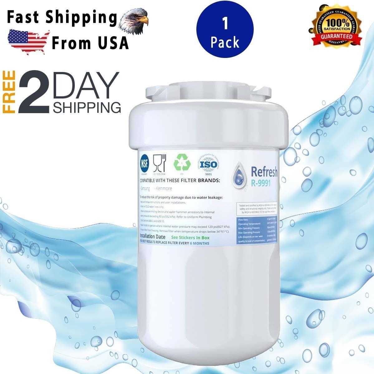 Refresh Replacement for GE Smartwater MWF GWF, MWFP, MWFA and Kenmore 46-9991 GFSF6KEXDWW - Cheap Fitting