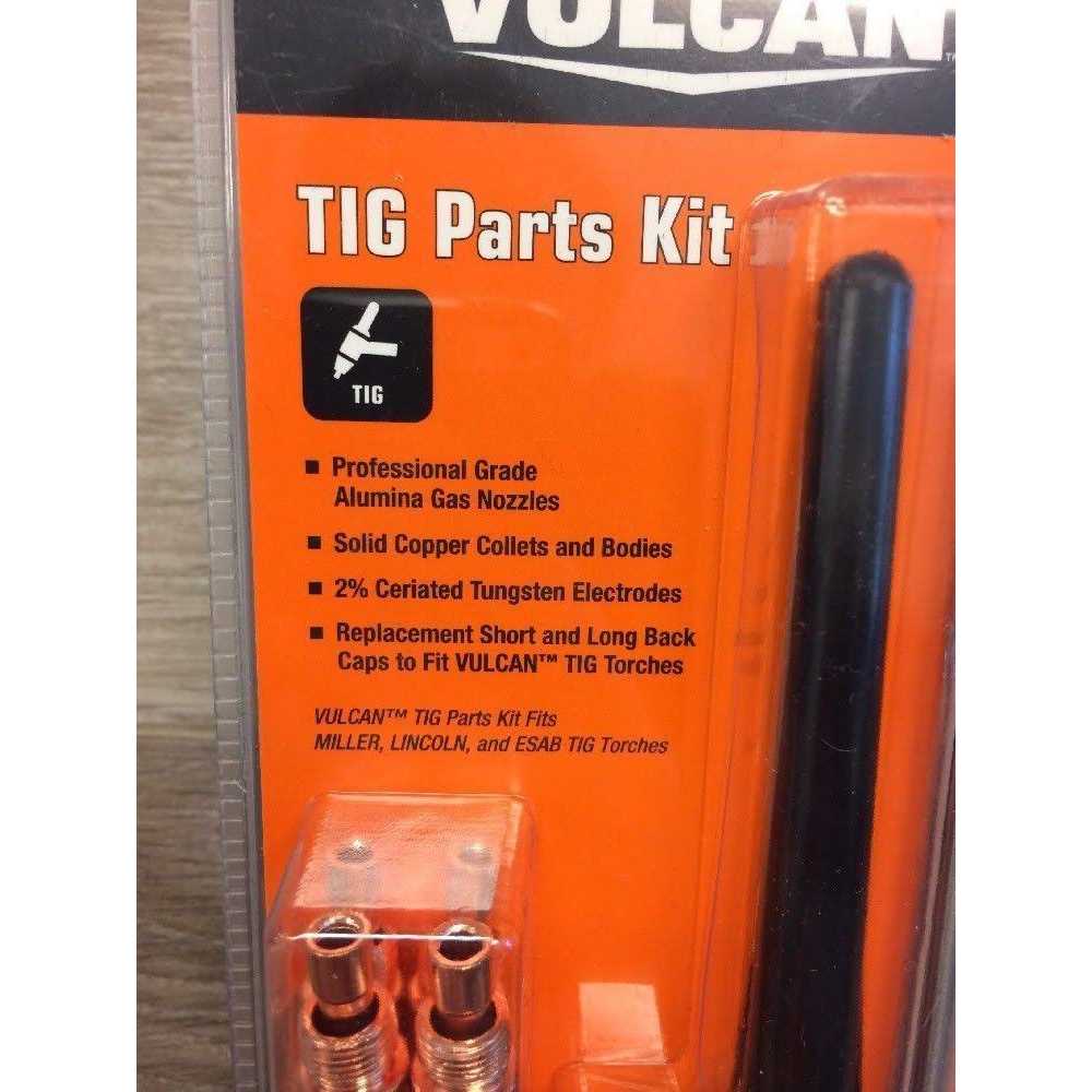 Vulcan TIG Parts Kit - Cheap Fitting