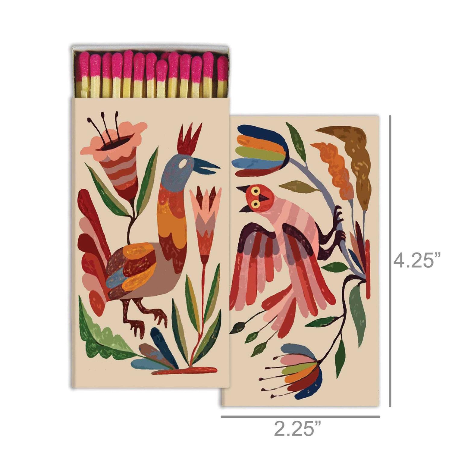 HomArt Mexican Birds Matches - Cheap Fitting