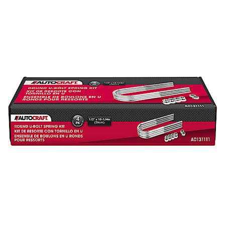 AutoCraft Round U Bolt 1/2 x 3-1/8 x 10-1/4 AC131111 - Cheap Fitting