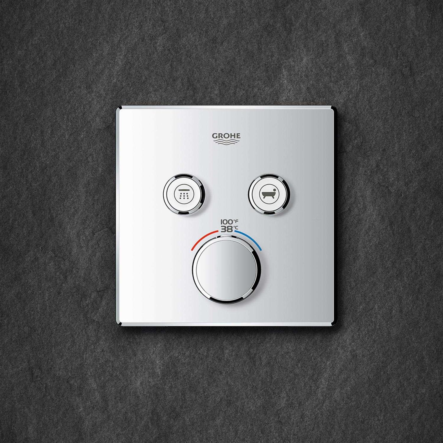 Grohe Grohtherm SmartControl Dual Function Thermostatic Valve Trim 29141000 - Cheap Fitting