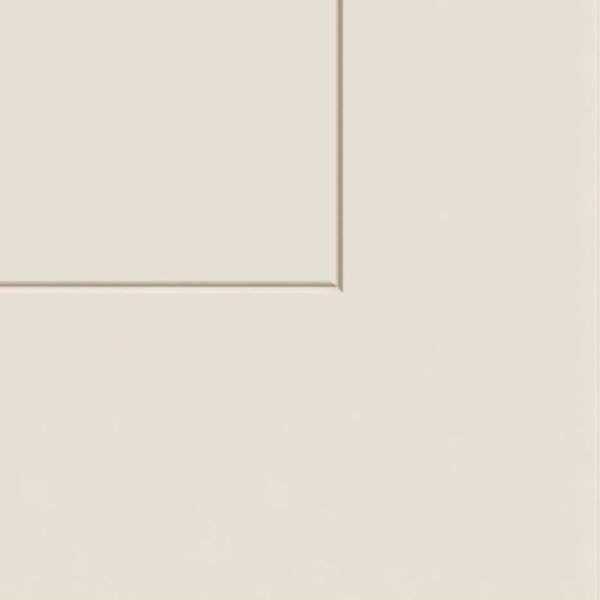 JELD-WEN 80 in. 2 Panel Monroe Primed Smooth Solid Core Molded Composite MDF Interior Door Slab - Cheap Fitting