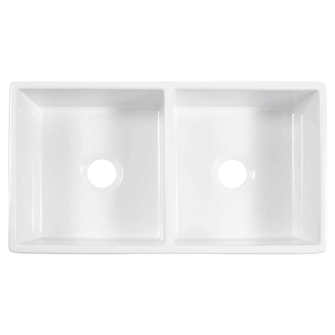 SINKOLOGY Turner 33 Farmhouse Double Bowl SK405-33FC - Cheap Fitting