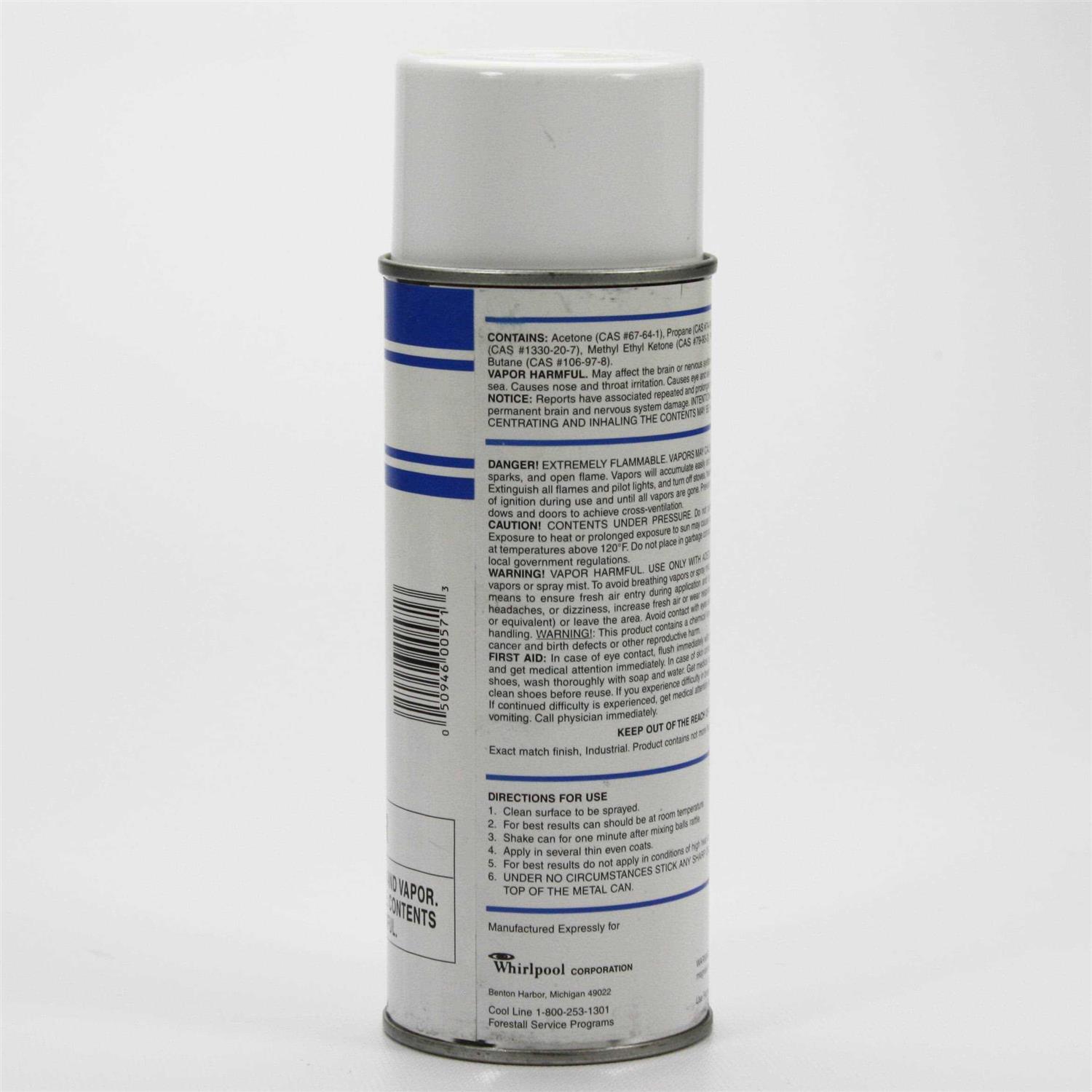 Whirlpool 350930 White Spray Paint - Cheap Fitting