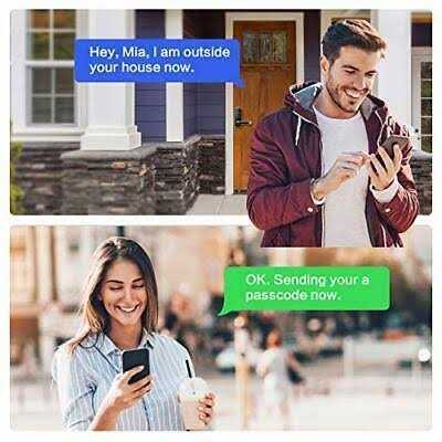 samtechT Smart Lock Keyless Entry Door Lock Fingerprint Door Lock Smart Door Lock with Handle - Cheap Fitting