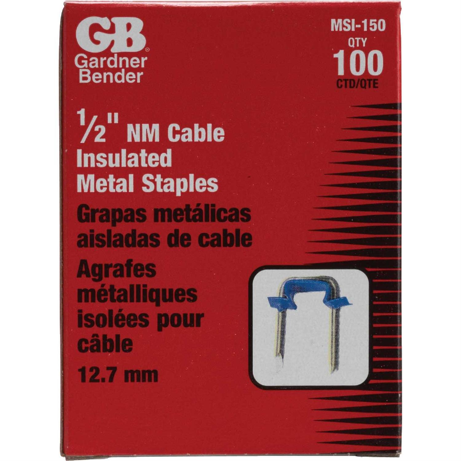 Gardner Bender Metal Cable Staple MS-175 - Cheap Fitting