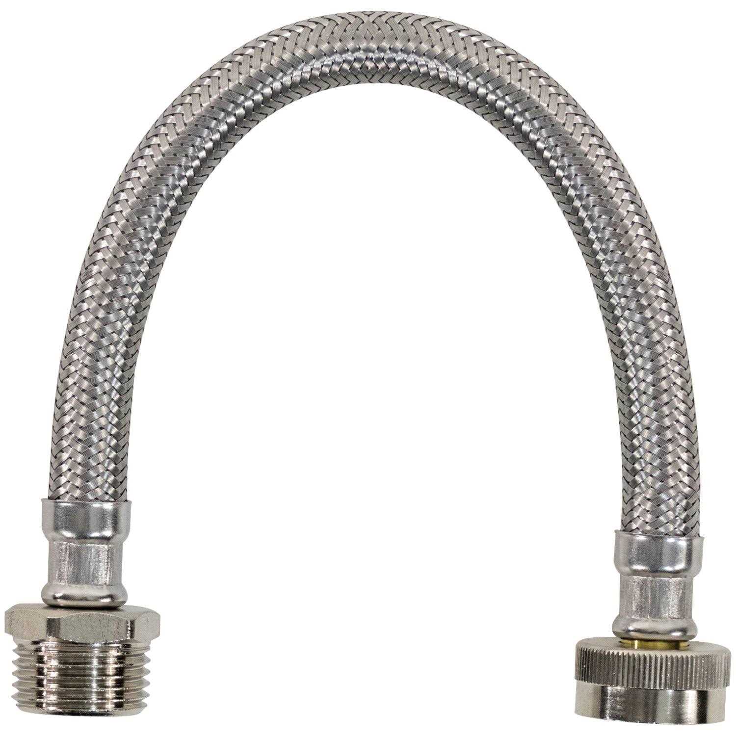 Certified Appliance Accessories Wi12ssfm Braided Stainless Steel Water-Inlet Hose - Cheap Fitting