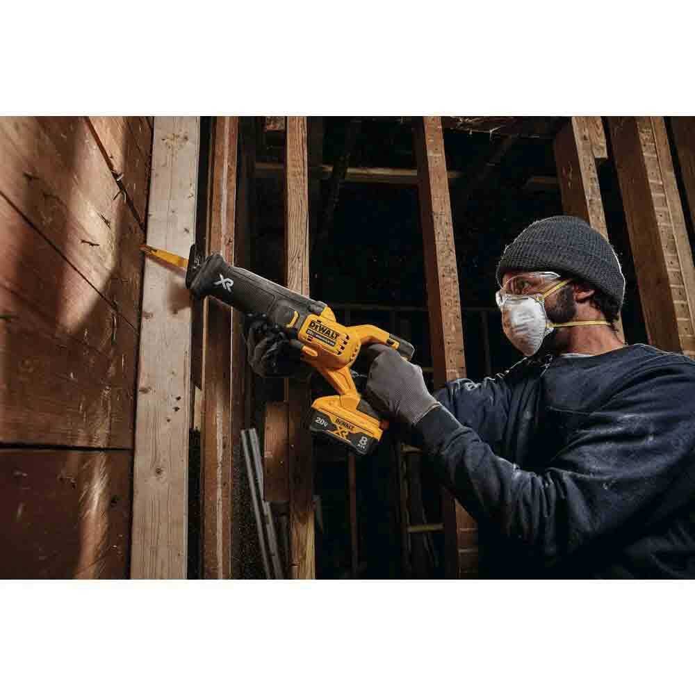 Dewalt 20V Max XR Brushless Cordless Reciprocating Saw with POWER DETECT Tool Technology Kit DCS368B - Cheap Fitting