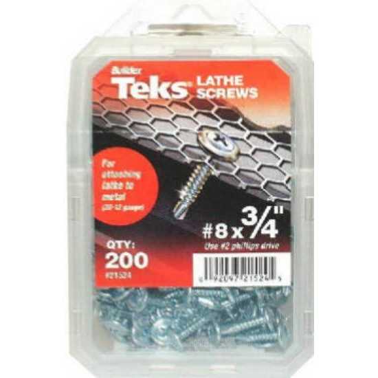 Teks Lath Screws, Self-Drilling, 1/2 Inch Length – 1 package 21520 - Cheap Fitting
