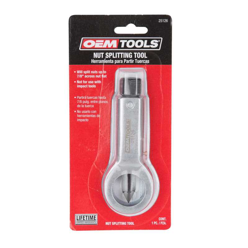 OEMTOOLS 25126 Nut Splitting Tool 7/8 - Cheap Fitting