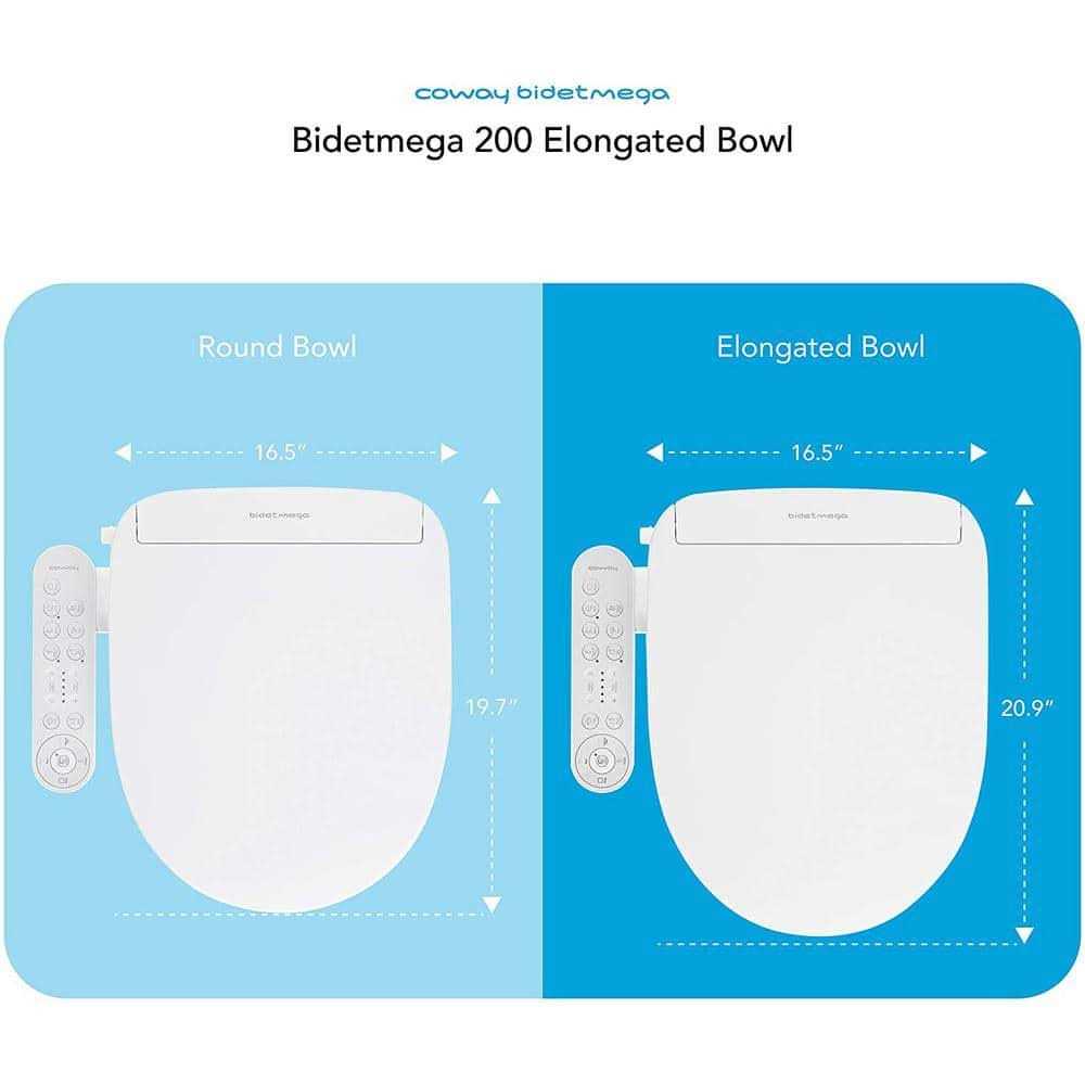Coway Bidetmega 200E Electronic Bidet Seat - Cheap Fitting