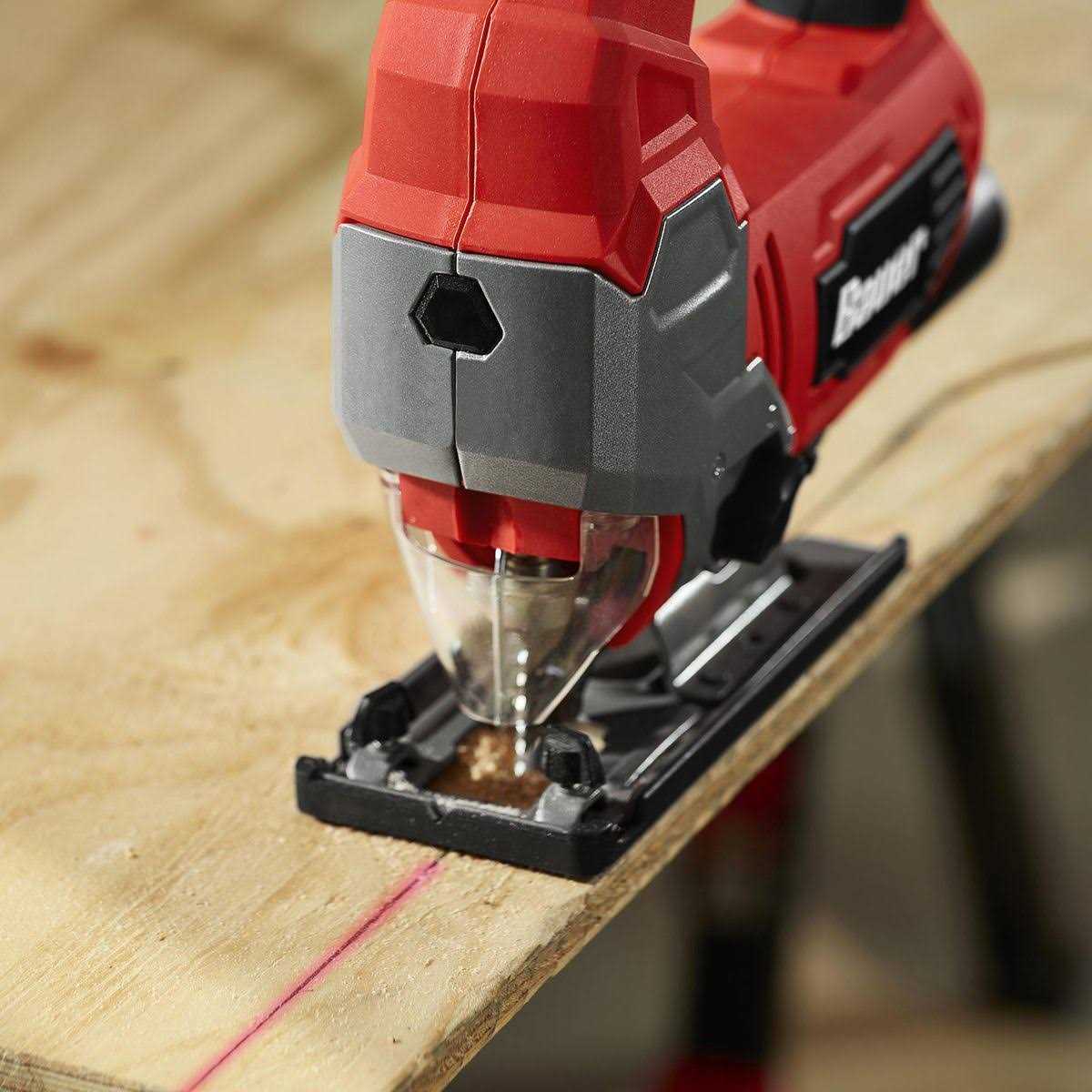 Bauer 6.5 Amp Orbital Variable Speed Jig Saw with Laser - Cheap Fitting