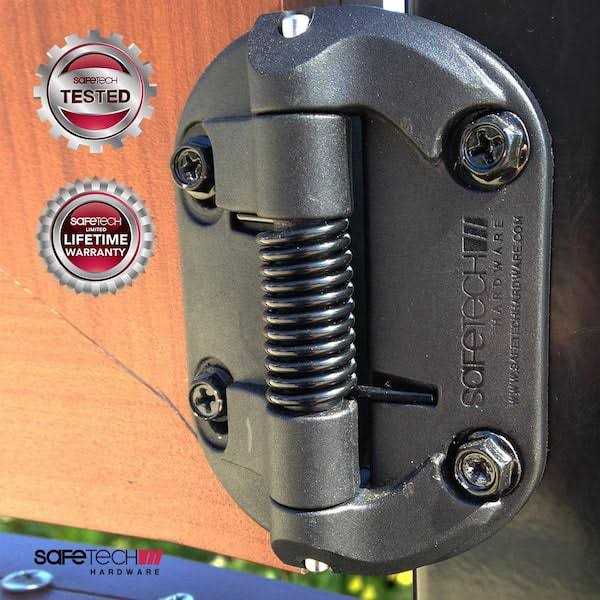 Safetech Hardware 4 Gate Hinges - Cheap Fitting