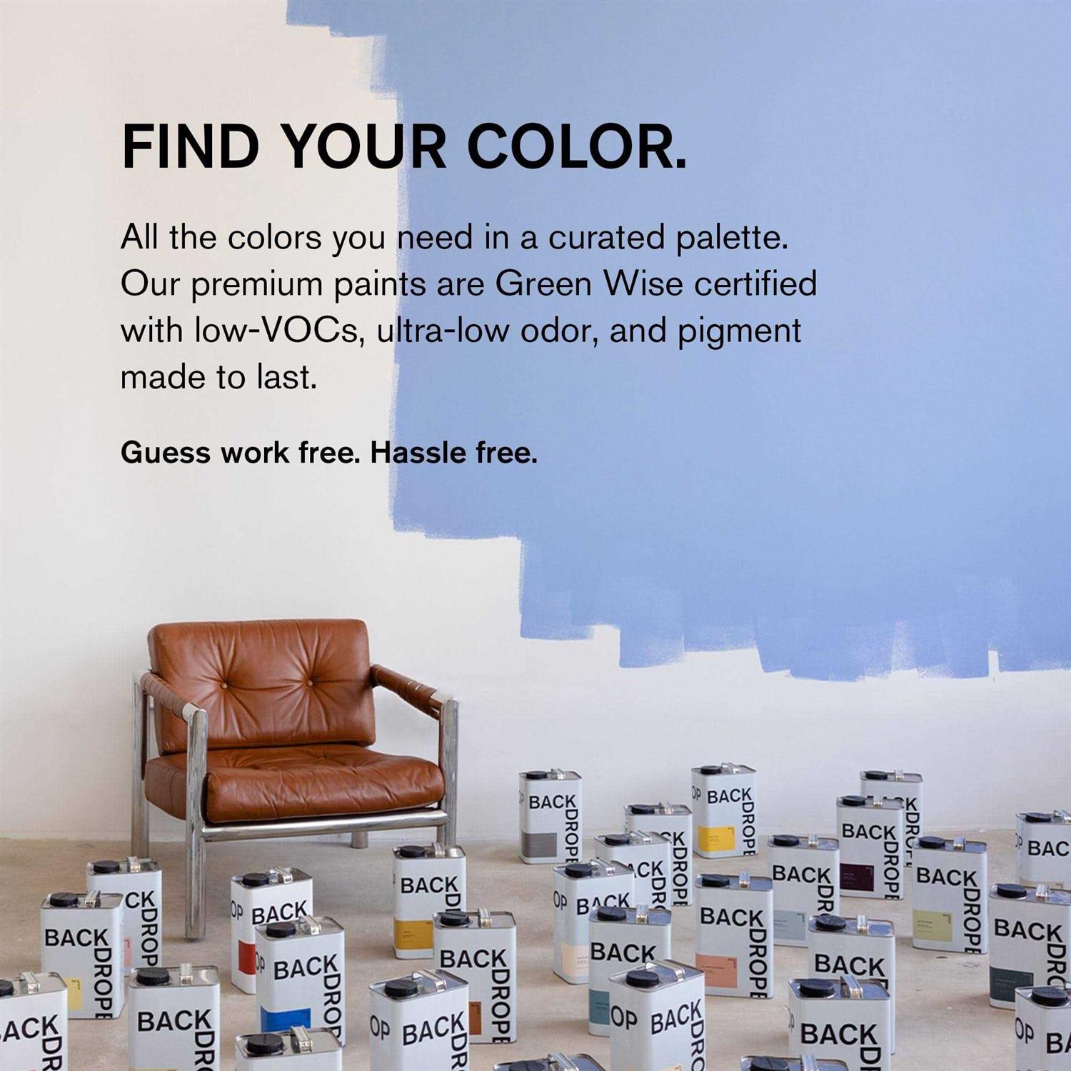 Backdrop Paint - Cheap Fitting