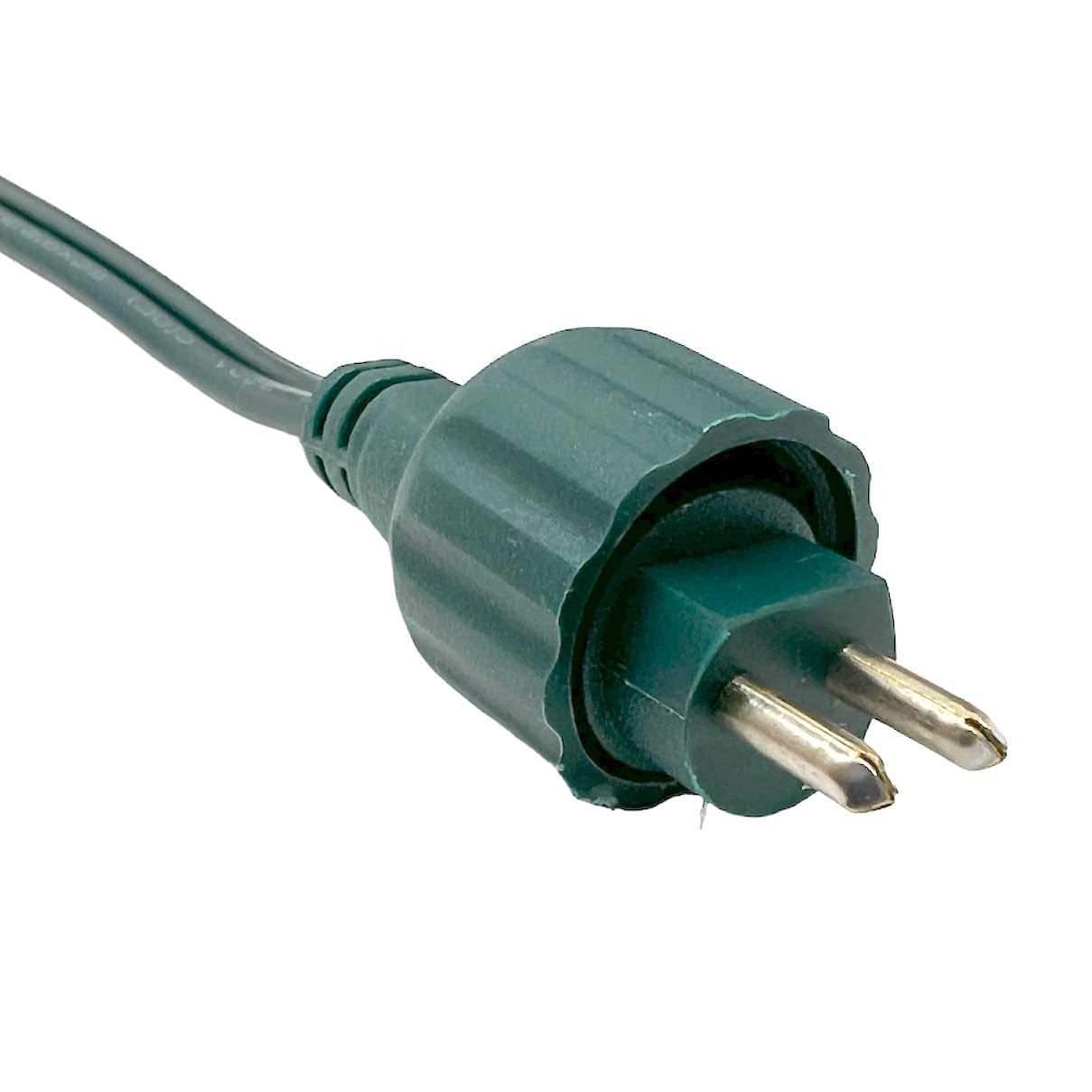 Goodsby Power Cord for Christmas X-Mas Tree Lights Holiday Lighting LED String Light Raintight 1/2 inch Connector Indoor TS-LU6W TS-LU13W TS-8W29V - Cheap Fitting