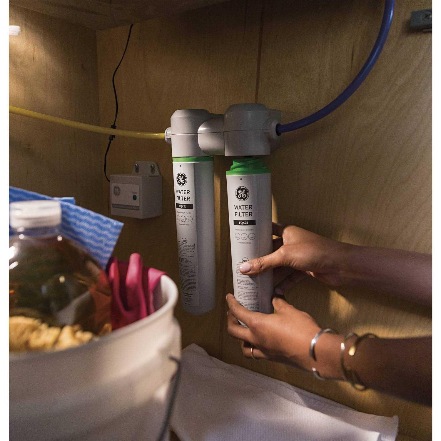 GE Under Sink Dual Flow Water Filtration System GXK285JBL - Cheap Fitting