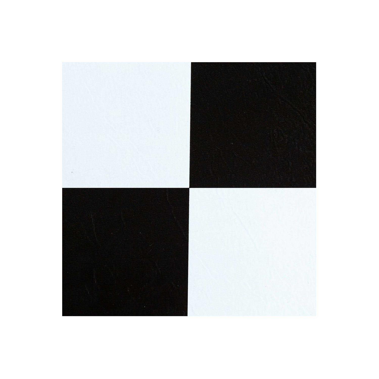 Achim Sterling Black & White 12×12 Self Adhesive Vinyl Floor Tile - Cheap Fitting