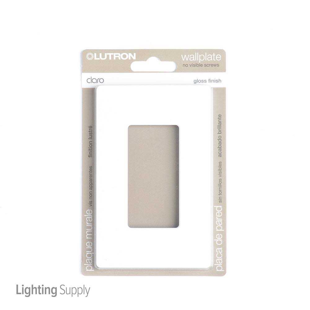 Lutron Claro Wall Plate 1-Gang CW-1-WH - Cheap Fitting