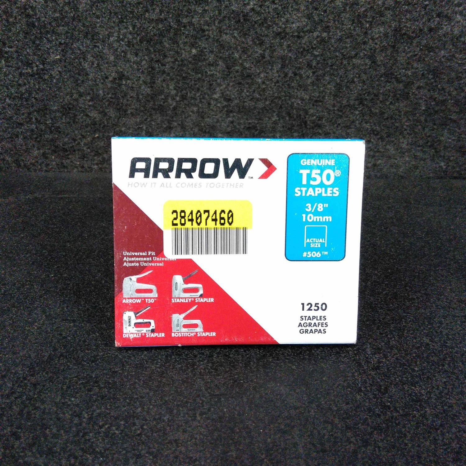 Arrow T50 Staples - Cheap Fitting
