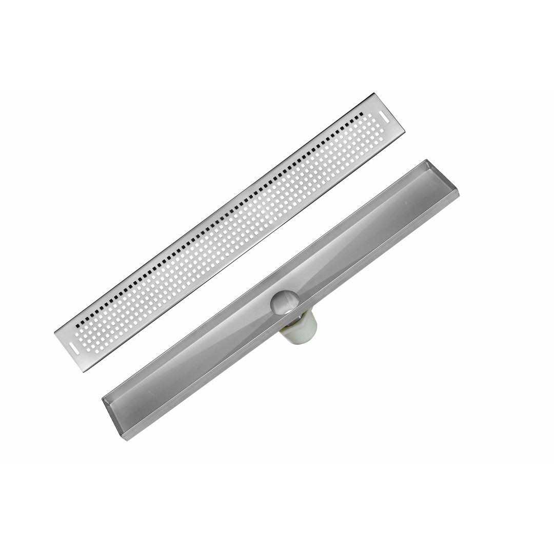 LUXE Linear Drains SP-36 Linear Grid Shower Drain Finish - Cheap Fitting