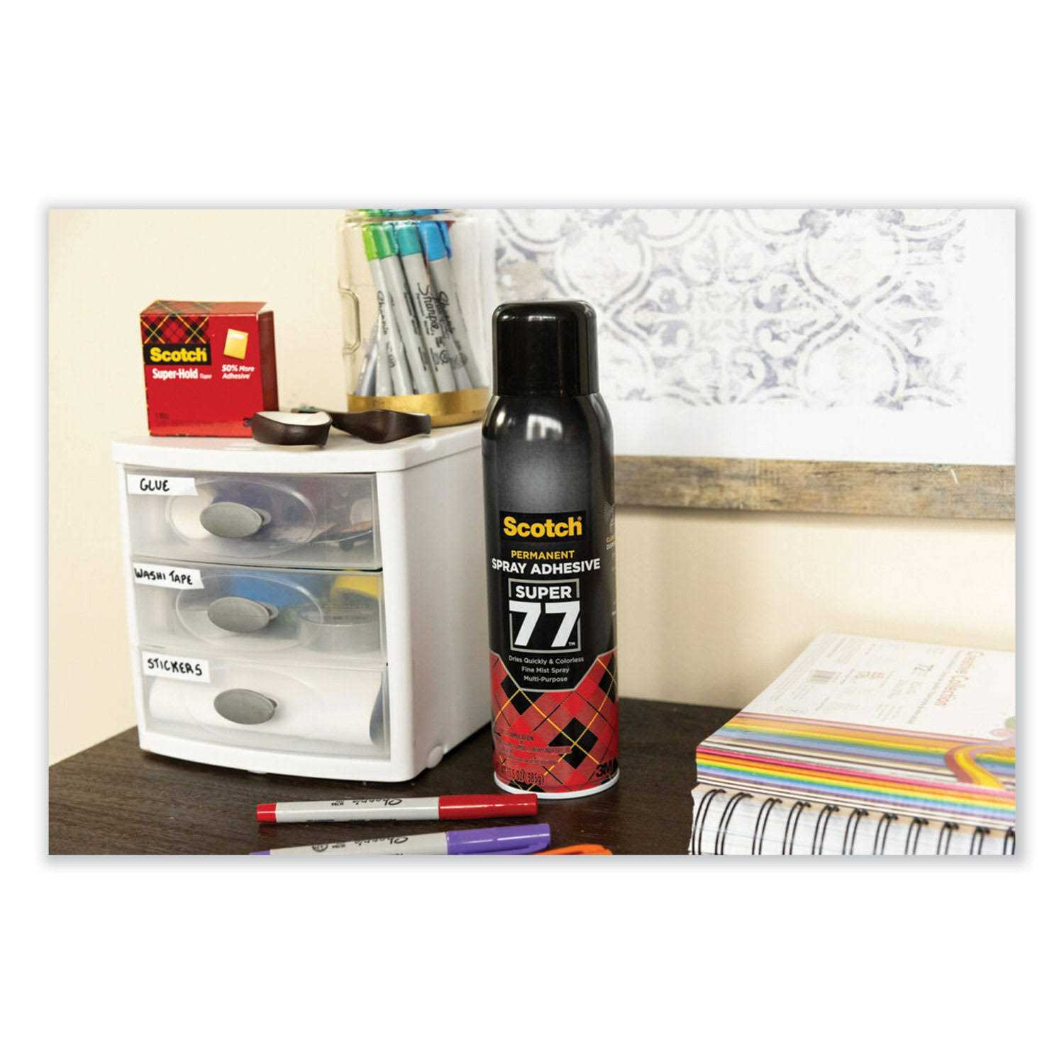 Scotch Super 77 Multipurpose Adhesive Spray - Cheap Fitting