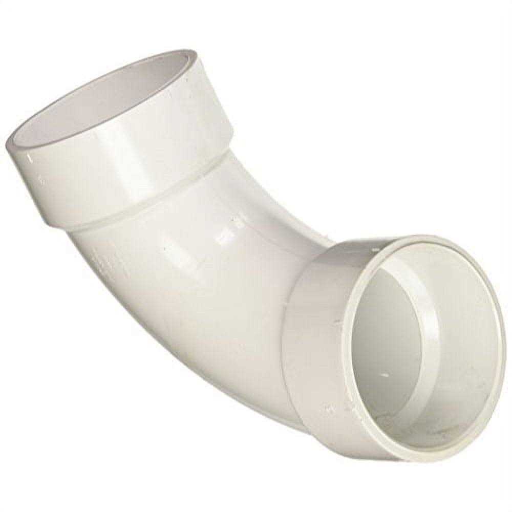Charlotte Pipe 3 in. Schedule 40 90 Deg. Long Sweep DWV PVC Elbow - Cheap Fitting