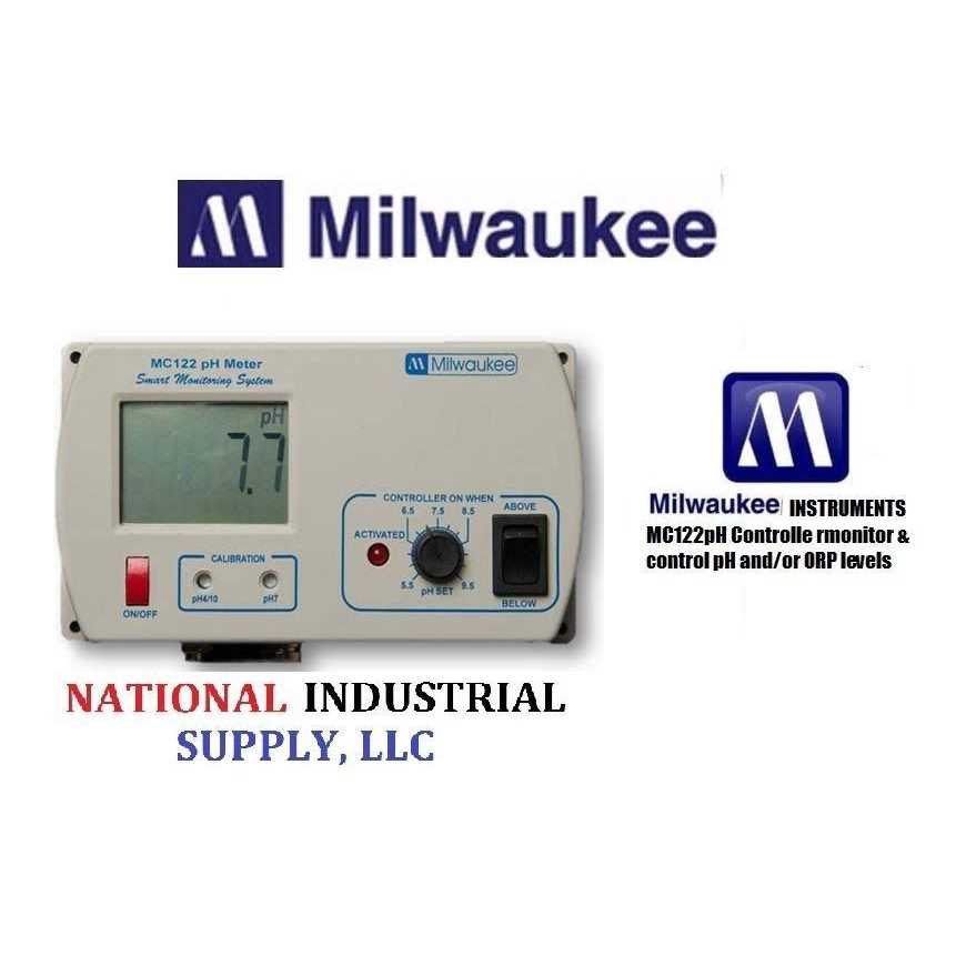Milwaukee Instruments MC122 pH Controller - Cheap Fitting