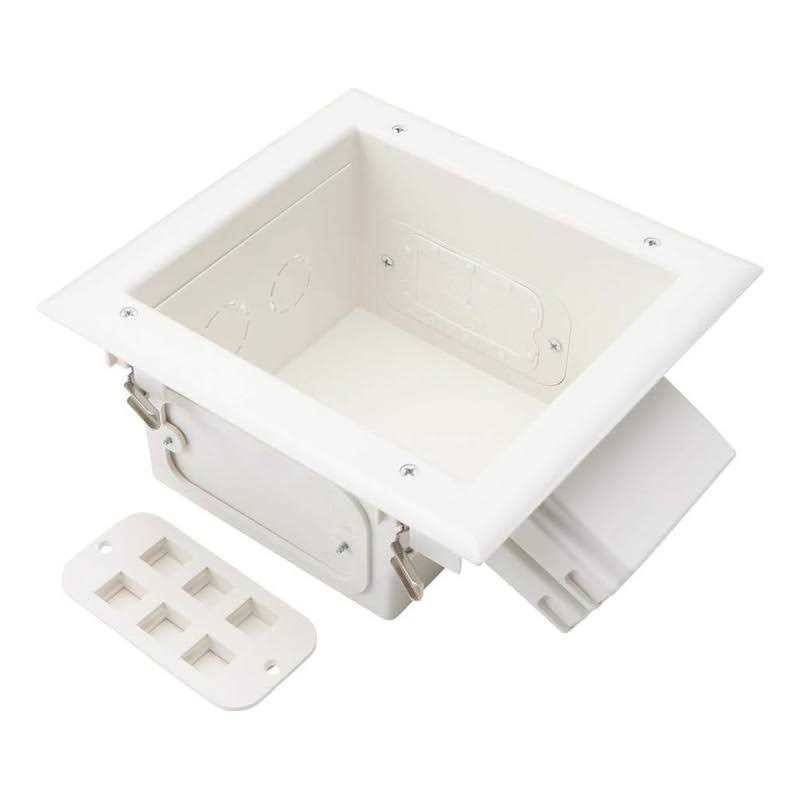 Commercial Electric TV Multimedia Recessed Box - Cheap Fitting