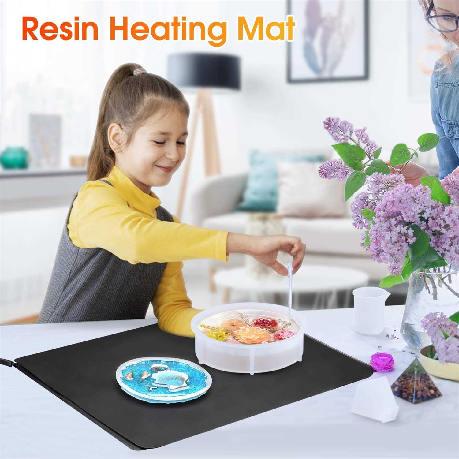 Resin Heating Mat, Fast Resin Curing Machine with Timer and Silicone Mat - Cheap Fitting