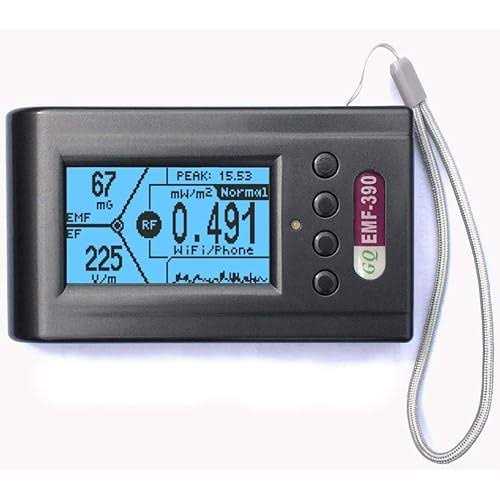 Advanced GQ EMF-390 Multi-Field Electromagnetic Radiation 3-in-1 EMF ELF RF Meter - Cheap Fitting