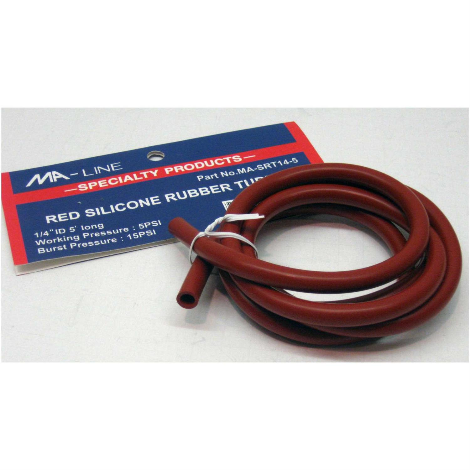 Supco SSRT145 Red Silicone Tubing 1/4 - Cheap Fitting