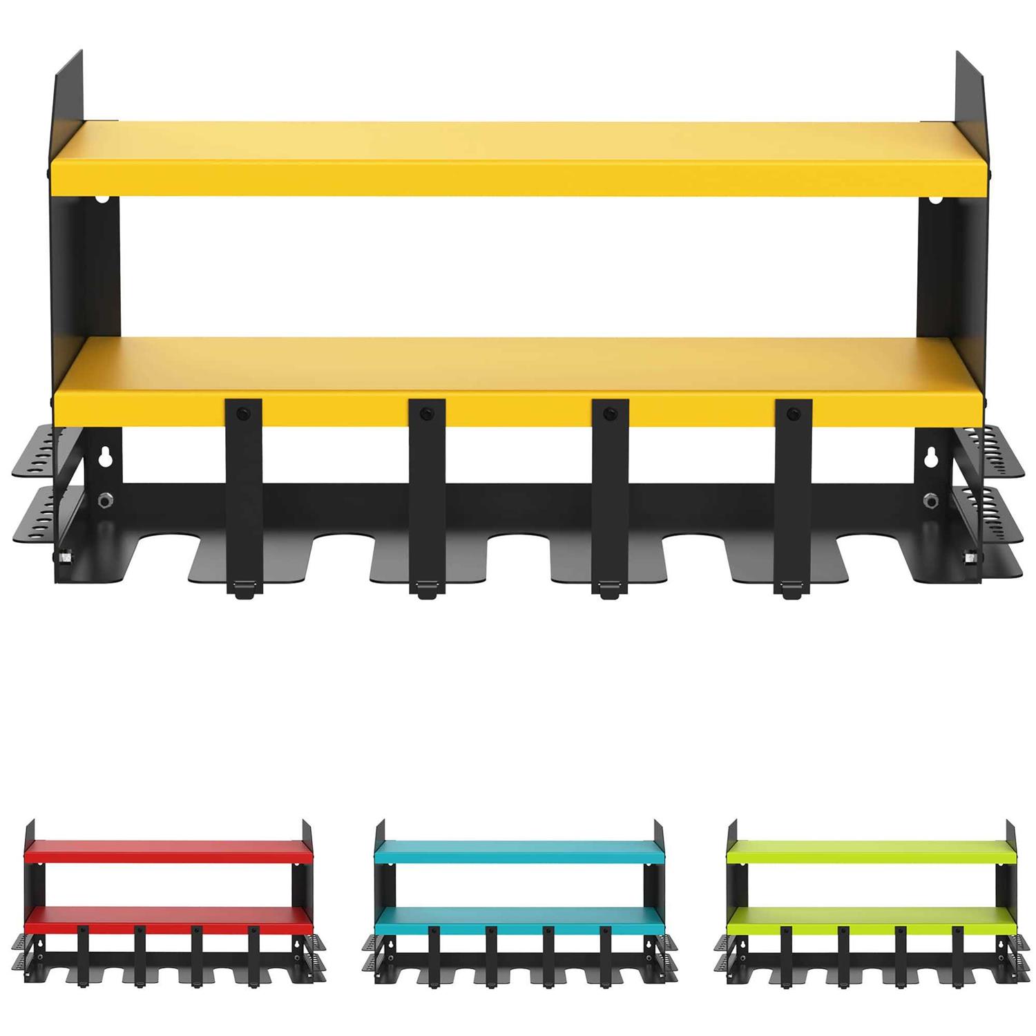 S SKSTYLE Power Tool Organizer 5 Drill Holder Wall Mount Shelf - Cheap Fitting