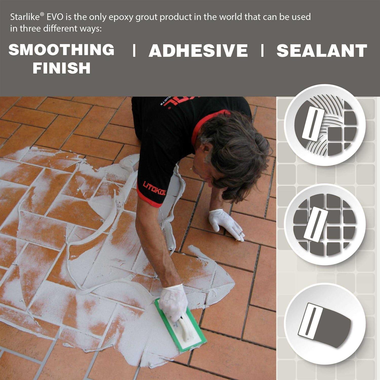 The Tile Doctor Tile Glamour Collection Starlike Evo Epoxy Grout - Cheap Fitting